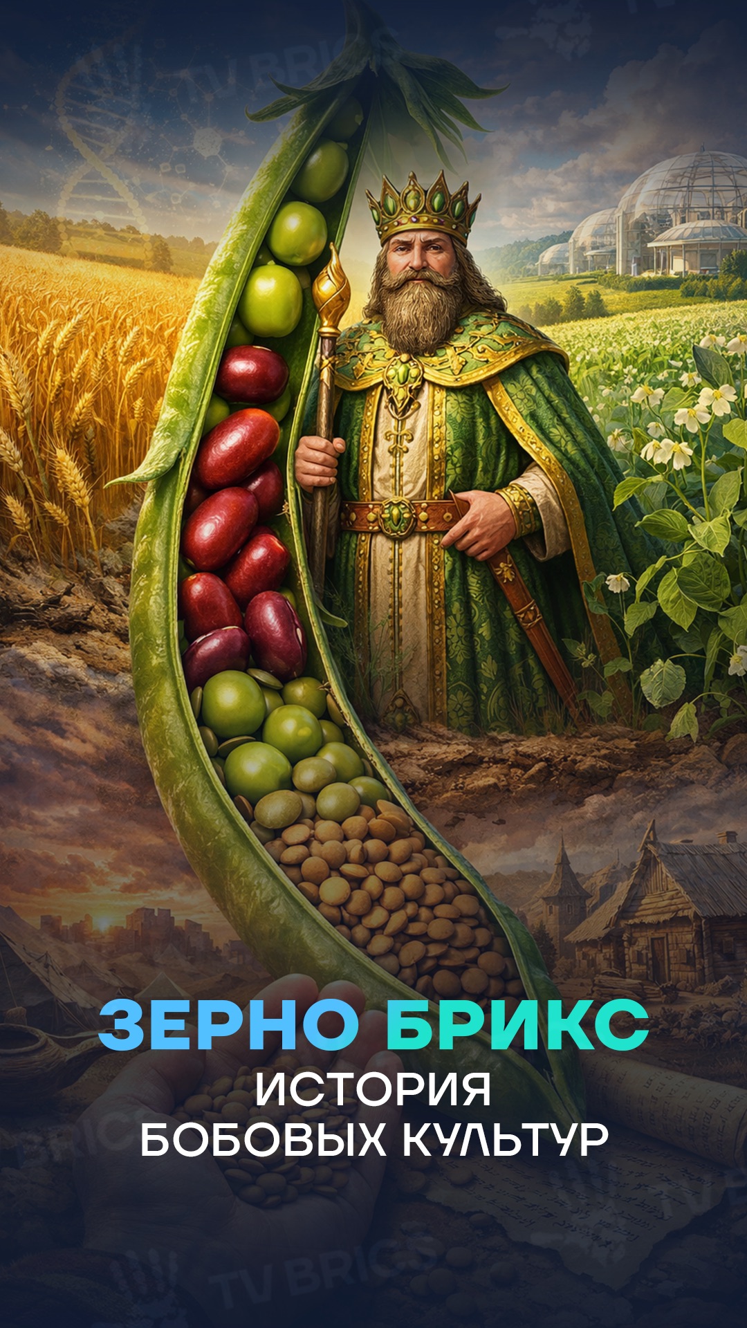 🫛👑 Зернобобовые культуры заняли особое место в истории человечества. смотреть онлайн