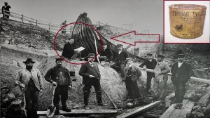 Под землей найден древний корабль путешественника во времени с консервами СССР