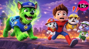 Щенячий патруль и Маршалл. Залипательное видео. Мультфильм для детей и малышей. Анимация 251