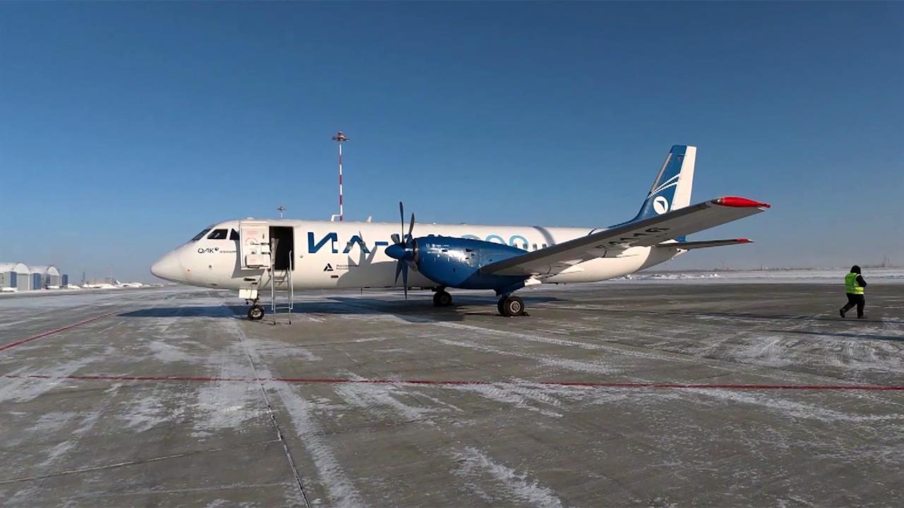 Российские авиакомпании в 2026 году получат первые три самолета Ил-114-300. смотреть онлайн