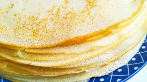 Тонкие блинчики на простокваше миллион дырочек🥞