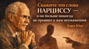 Скажите эти слова нарциссу — и он больше никогда не проявит к вам неуважения | Карл Юнг