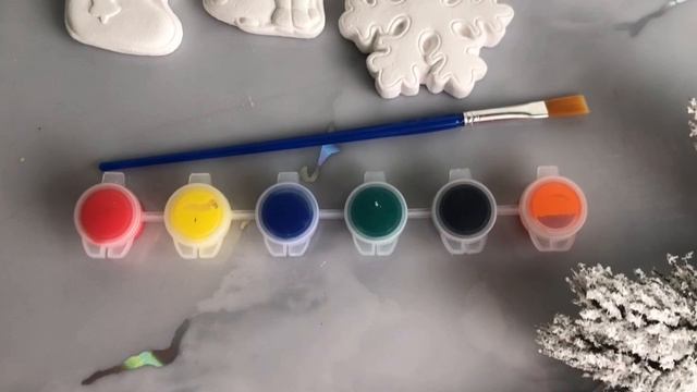 Набор для творчества 'РАСКРАСЬ НОВЫЙ ГОД!', 5 см, 6 шт., S34935150