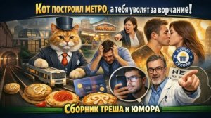 Шок! За ворчание уволят, а у кота есть метро. Масленичный дайджест безумия