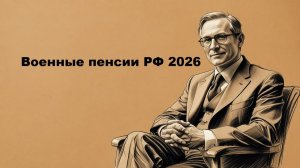 Военные пенсии РФ 2026
