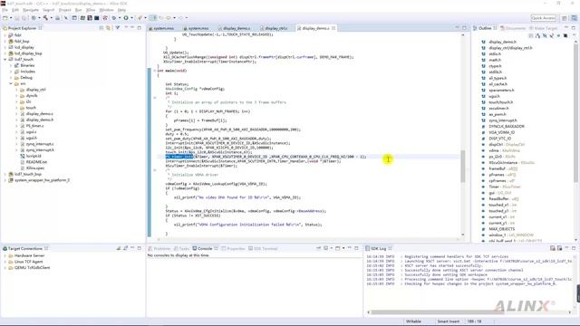 FPGA ZYNQ Video Tutorial - SDK experiment 28 GUI and touch control of 7-inch touch screen смотреть онлайн