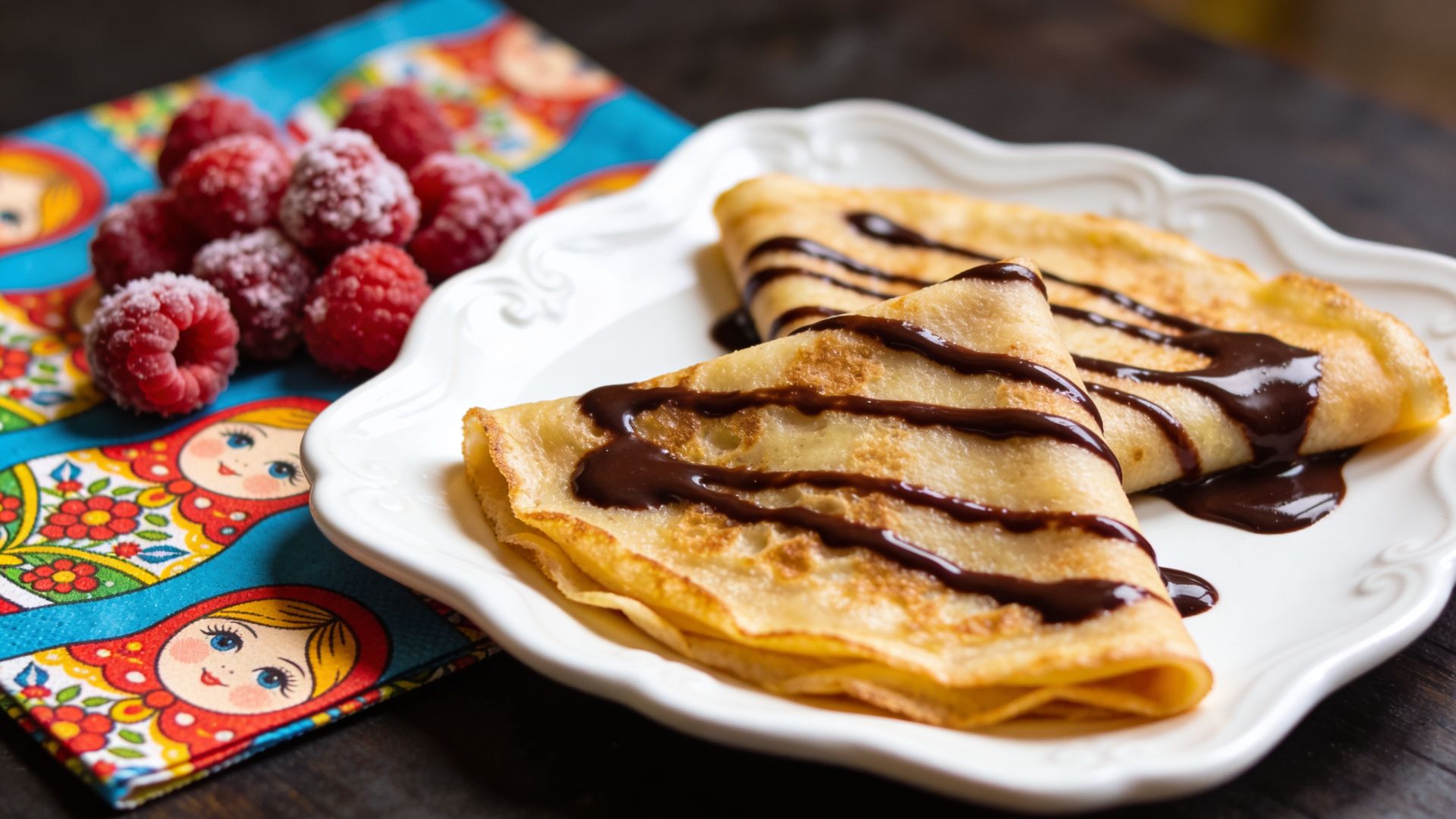 🥞 БЛИНЧИКИ НА ТОПЛЕНОМ МОЛОКЕ: ароматные, тонкие и очень вкусные! Простой рецепт на Масленицу ✨ смотреть онлайн