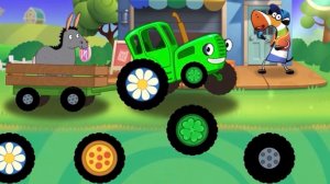 Синий трактор. Сказбука. Перевозим животных