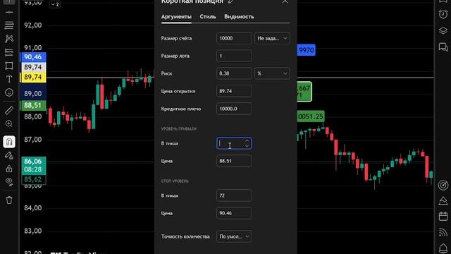 Как рассчитать объём в сделке смотреть онлайн