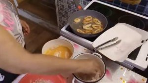 Готовим кальмар в сухарях  .// Такой вы точно не ели .//