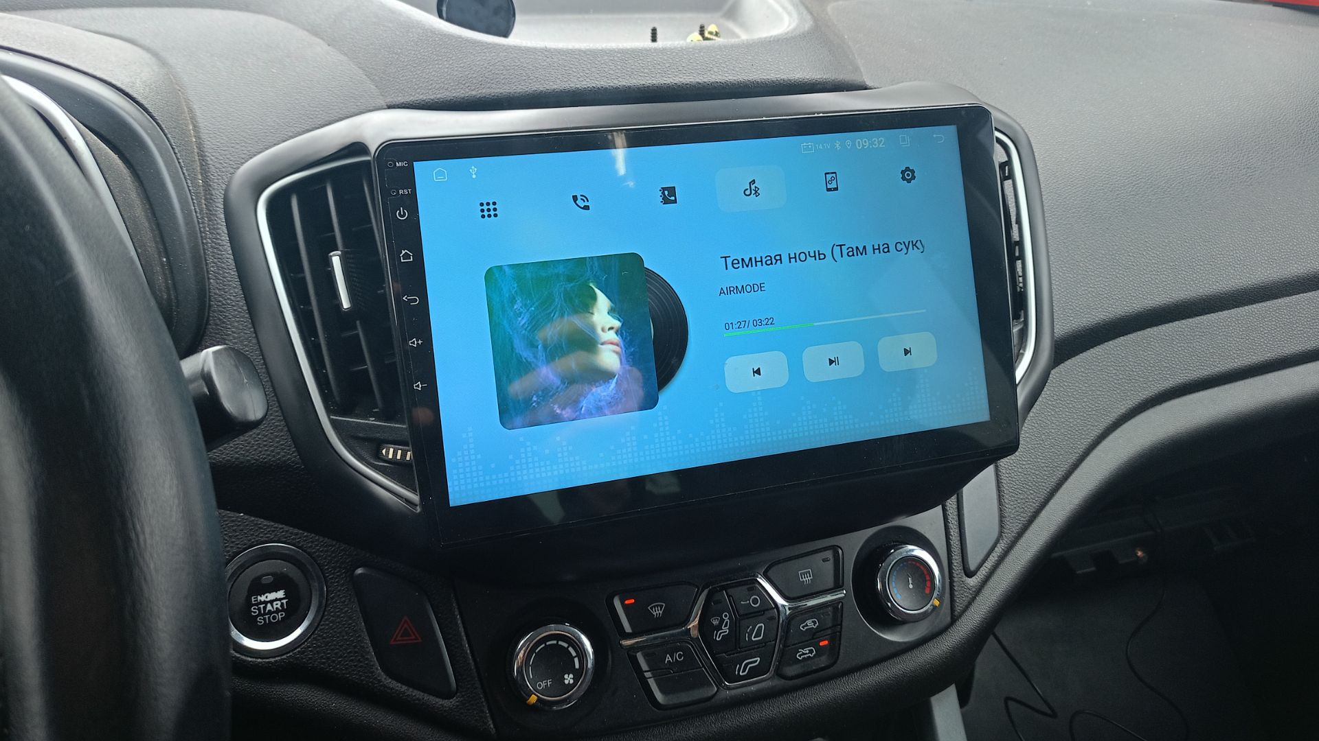 Планшет в Чери Тигго 5 / Замена магнитолы