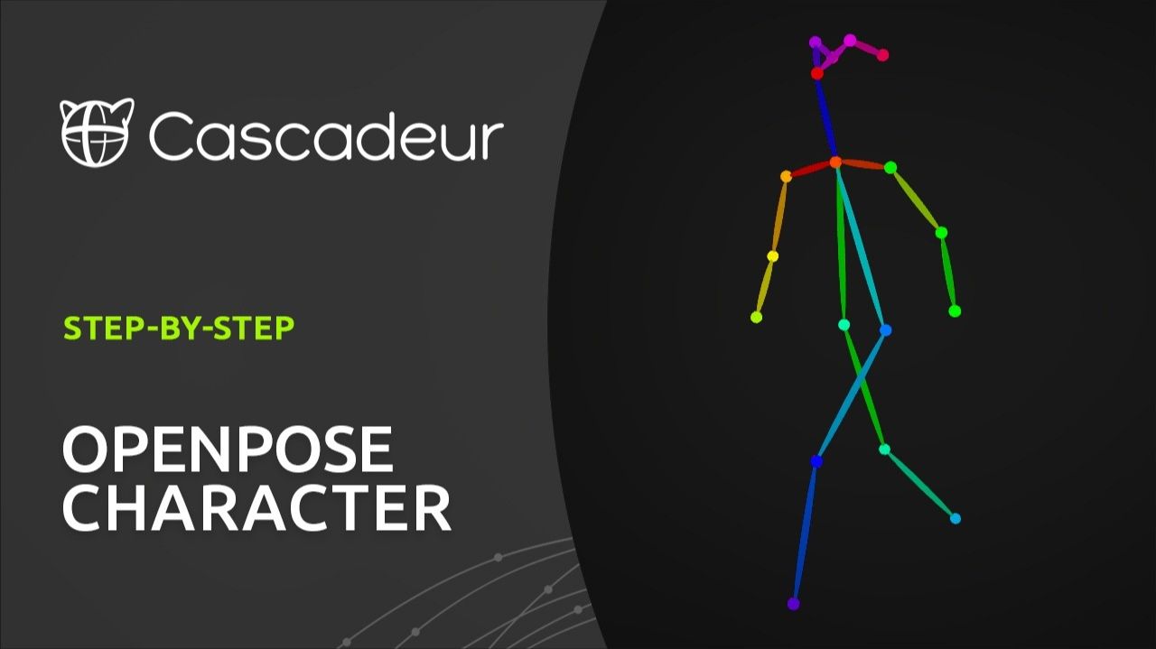 Как анимировать персонажа OpenPose в Cascadeur — быстро и гибко! смотреть онлайн