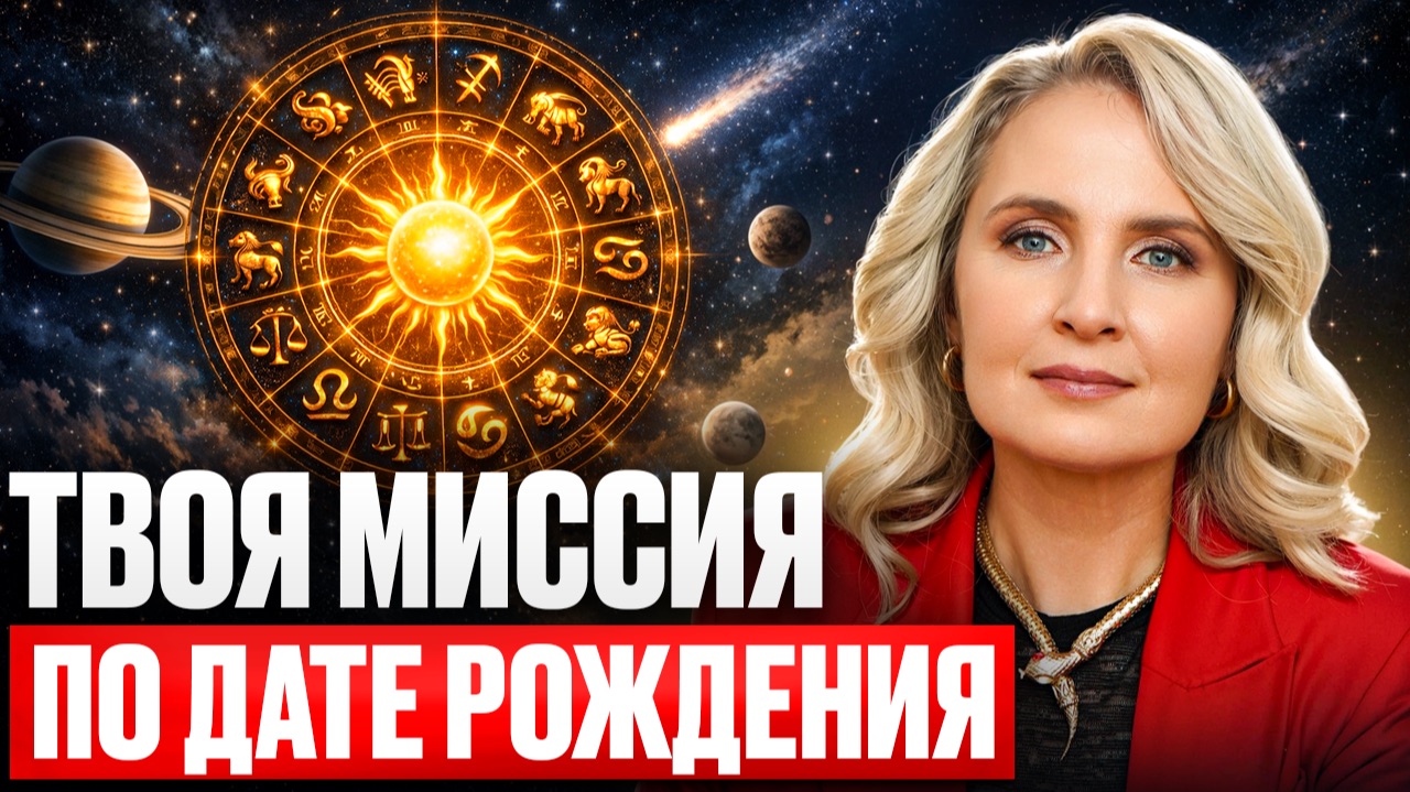 ЭТО СКРЫВАЕТ ВАША ДАТА РОЖДЕНИЯ! Узнай свой путь путь души по НАТАЛЬНОЙ КАРТЕ