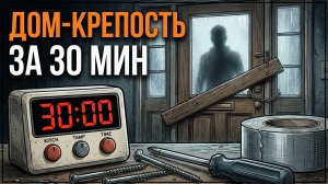 Дом-крепость из хлама: 30 минут — и твой дом НЕ тронут