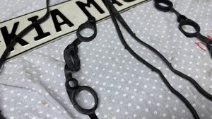 Оригинал против подделки - прокладка клапанной крышки Kia Hyundai