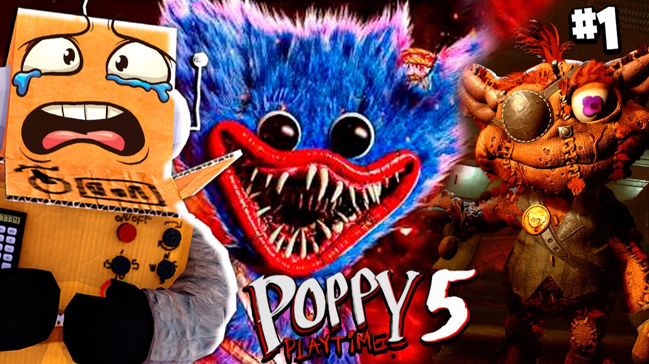 ОН ВЕРНУЛСЯ! 1 СЕРИЯ - Poppy Playtime Chapter 5 ПРОХОЖДЕНИЕ НА РУССКОМ смотреть онлайн