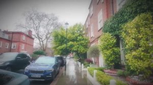 Прогулка по дождливому Лондону от Челси до Кенсингтона 4K