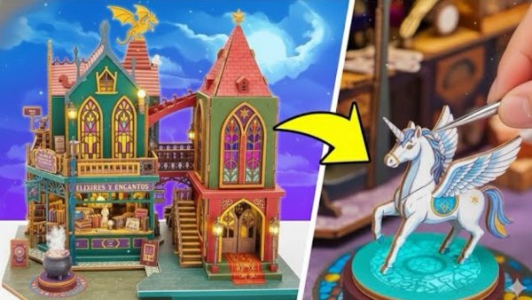 🔮 Волшебная лавка DIY! Зелья и книги заклинаний с Сэмом и Сью