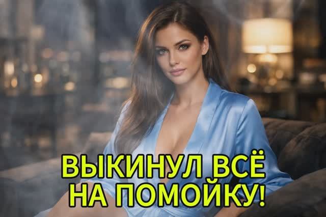 Выкинул все на помойку