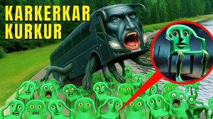 Мой дрон снял RANG RING RENG Bus Ireng vs Karkir и нашёл автобус Teacher в реальной жизни!