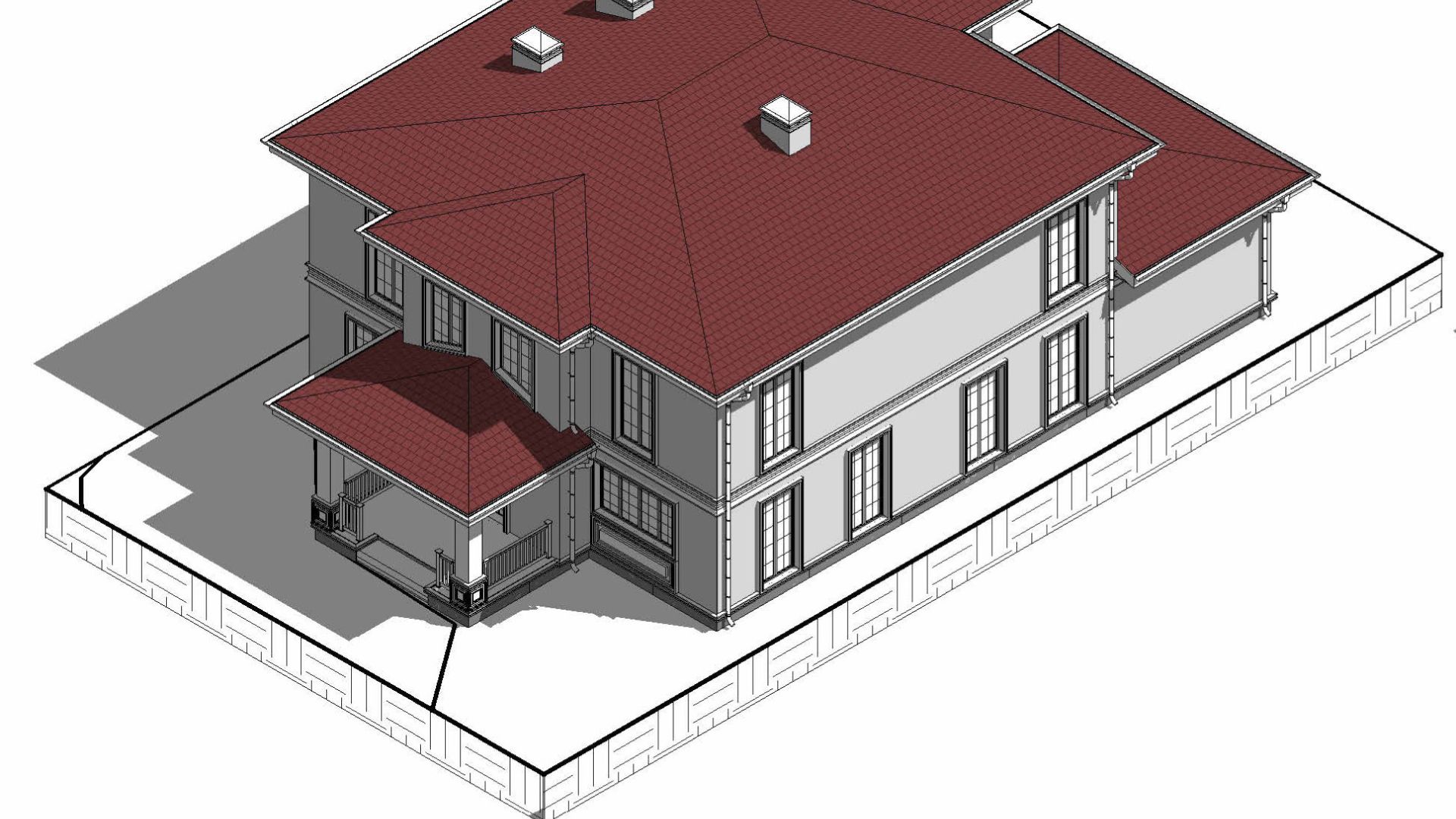 Строительство 2-х домов - часть 1