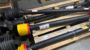 Произвели ремонт и восстановление карданных валов для сельхозтехники и отправляем их клиенту