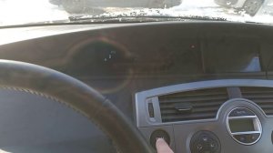 как прогреть свечи накала несколько раз на Рено Сценик 2 1.5dci перед запуском.