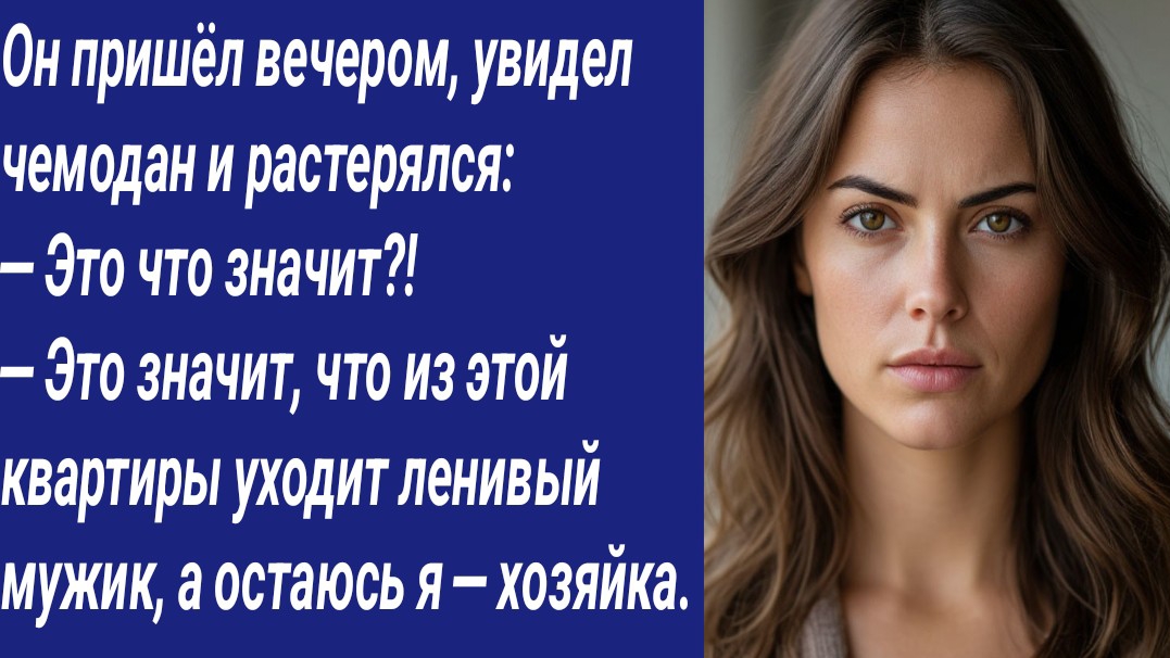 Истории со Смыслом/Он пришёл вечером, увидел чемодан и растерялся.../Интересные истории/Аудиорассказ смотреть онлайн