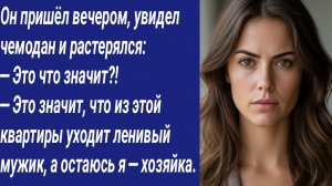 Истории со Смыслом/Он пришёл вечером, увидел чемодан и растерялся.../Интересные истории/Аудиорассказ