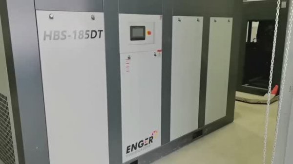 Пусконаладка винтовых компрессоров Enger HBS-185DT для компании ООО "Промстрой" г. Новосибирск