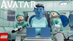 LEGO!! ЛЕГО! ДЖЕЙК ПРОСЫПАЕТСЯ В НОВОМ ТЕЛЕ АВАТАРА! РЕАКЦИЯ