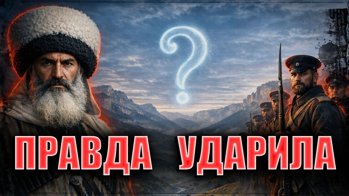Что произнес имам Шамиль, когда узнал, с кем воюет на самом деле?