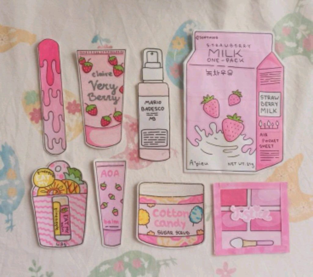 делаю бумажную косметику