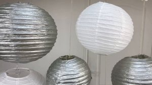 Набор китайских фонариков ЛАНТЕРН СИЛВЕР, бумага, 20-30 см, 6 шт., 491020550