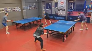 Балашов С. (680) - Нельсон Д. (667) настольный теннис 17.02 Малиновый 400+ турнир