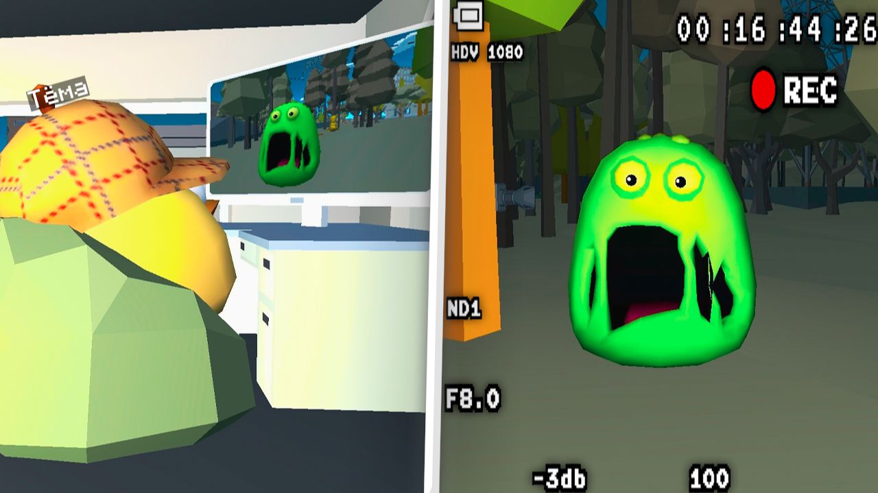 😨 Заснял СЛИЗНЯ на Камеру в Чикен Ган! Тёмофф Chicken Gun