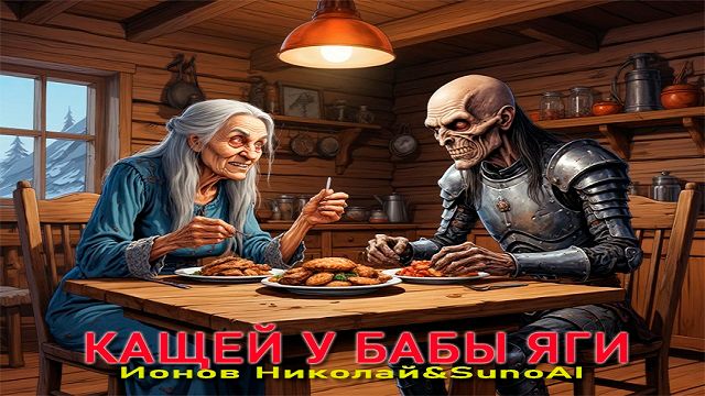 Кащей у бабы Яги