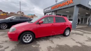 Toyota Corolla '2002 NZE1215036660