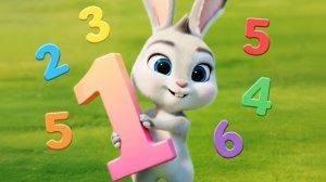 Развивашка для детей Учимся считать с зайчиком мультик для детей песенка для детей