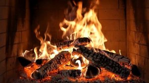 КАМИН 4К 🔥 FIREPLACE 4K | Звуки камина и Треск огня