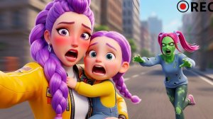 Видеоблог: Спасаем малышку Руми от зомби Миры. Охотники на демонов.