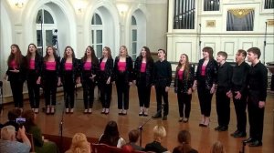 Ансамбль отделения МИЭ НМУ им. М.А. Балакирева (hallelujah - pentatonix)