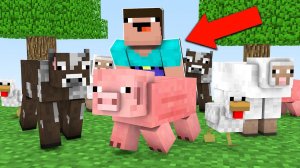 НАЙДИ НУБА СРЕДИ ЖИВОТНЫХ В ПРЯТКИ МАЙНКРАФТ ! НУБИК СПРЯТАЛСЯ ОТ ПРО И ТРОЛЛИНГ ЛОВУШКА MINECRAFT