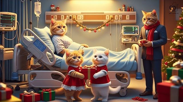 Кошка слишком больна, чтобы дождаться Рождества. Пока сюрприз от котят не заставил её расплакаться смотреть онлайн