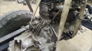 Погрузчик с двигателем ваз 2106 и кпп ваз 2109. Серия 2 кпп, рк нива, задняя рама, мосты УАЗ.