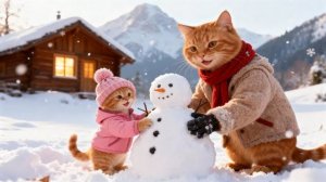 Джинджи и мама – Дорога в горы  Часть 2 ❄️ Начинаются снежные дни