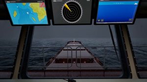 Идём на грузовом корабле в грозу в Seafarer: The Ship Sim. [4К]