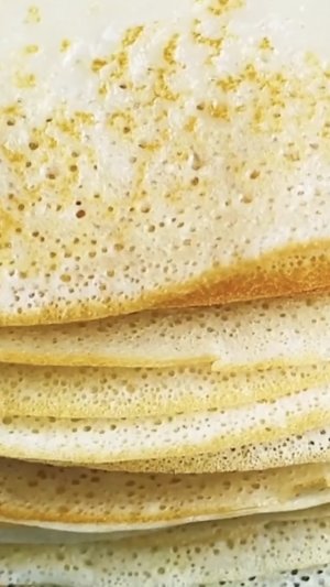 Тонкие блинчики на простокваше миллион дырочек🥞