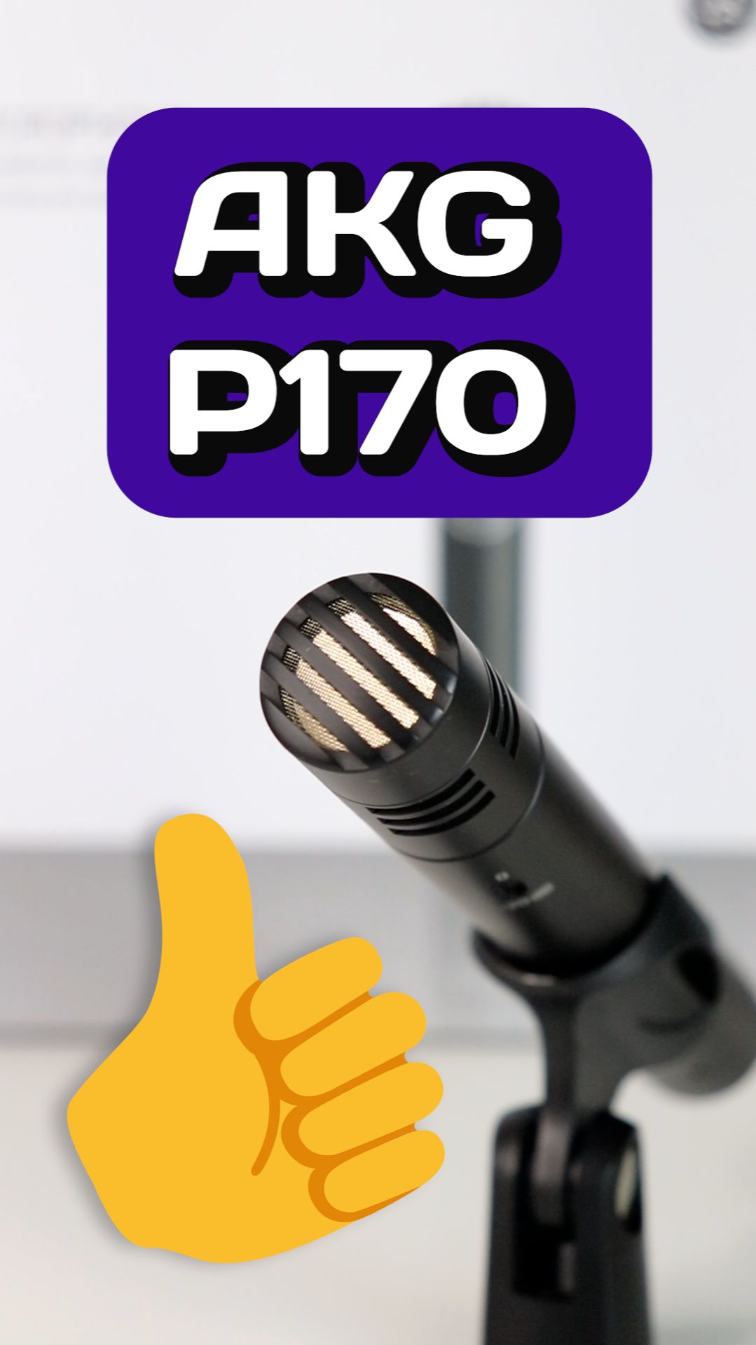 ✅ Отзыв о конденсаторном микрофоне AKG P170