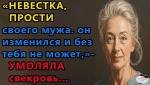 Истории из жизни. Невестка прости своего Аудио рассказы, Жизненные истории